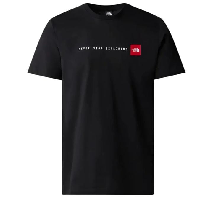 The North Face- "Never Stop Exploring" T-Shirt